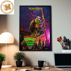 Donnie By Micah Abbey In Teenage Mutant Ninja Turtles Mutant Mayhem Home Decor Poster Canvas