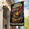 Eagle Land Of The Free Because Of The Brave Flag Thin Green Line American Flag Gifts For Army 2 Sides Garden House Flag