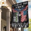 Eagle Against All Enemies Marines Foreign And Domestic Flag United States Gifts For Sailors 2 Sides Garden House Flag