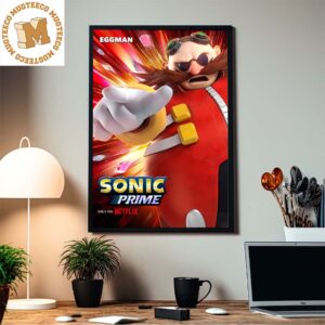 Eggman In Sonic Prime Exclusive Character Home Decor Poster Canvas
