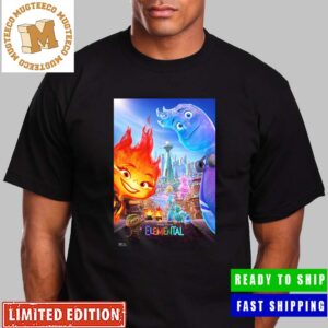 Elemental Exclusive Fandango Movie Poster Unisex T-Shirt