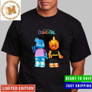Elemental Lego Wade And Ember Unisex T-Shirt