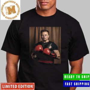 Elon Musk Wearing Gloves Vs Mark Zuckerberg Boxing Unisex T-Shirt