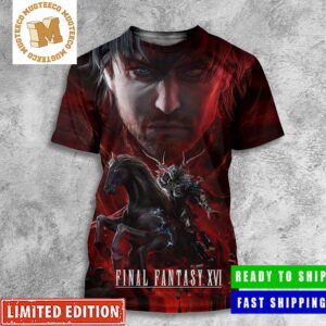 Final Fantasy XVI Clive Rosfield PS5 Official Poster All Over Print Shirt