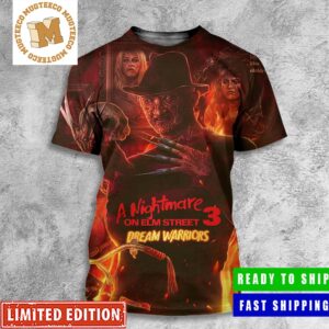 Freddy Krueger A Nightmare On Elm Street 3 Dream Warriors All Over Print Shirt