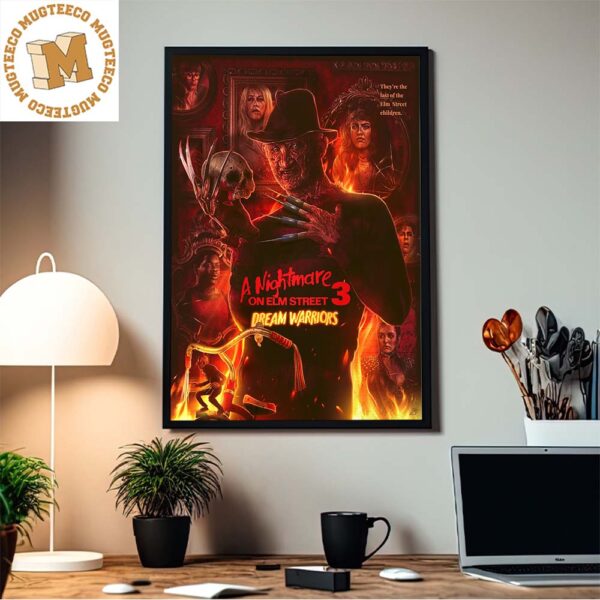 Freddy Krueger A Nightmare On Elm Street 3 Dream Warriors Home Decor Poster Canvas
