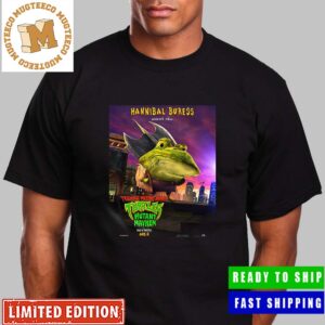 Genghis Frog By Hannibal Buress In Teenage Mutant Ninja Turtles Mutant Mayhem Poster Classic T-Shirt
