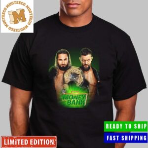 Get Ready For Money In The Bank World Heavyweight Championship Match Seth Rollins Vs Finn Balor Vintage T-Shirt