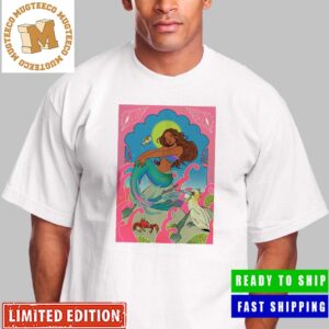Halle Bailey The Little Mermaid Fish Out Of The Water Unisex T-Shirt