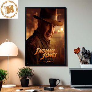 Harrison Ford As Dr Jones Indiana Jones And The Dial Of Destiny Home Decor Poster Canvas