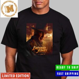 Harrison Ford As Dr Jones Indiana Jones And The Dial Of Destiny Unisex T-Shirt