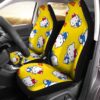 Hello Kitty Power Puff Kitty Cute With Heart Car Seat Covers
