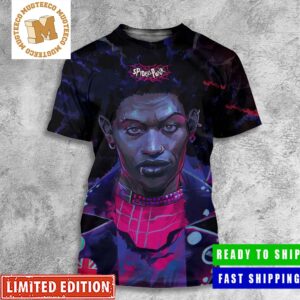 Hobart Brown Spider Punk In Spider Man Across The Spider Verse All Over Print Shirt