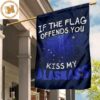 If The Flag Offends You Kiss My New Jereyass Flag Vintage Old Retro Pride State Of New Jersey 2 Sides Garden House Flag