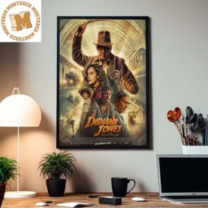 Indiana Jones And The Dial Of Destiny Brand New Movie Home Decor Poster Canvas