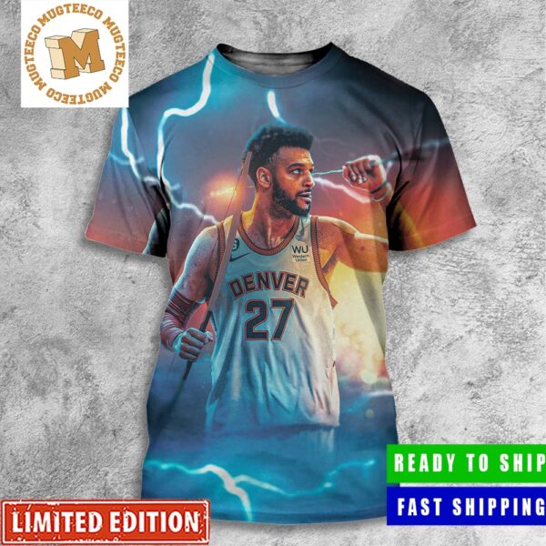 Jamal Murray Denver Nuggets An Arrow Can Only Be Shot Artwork All Over Print Shirt