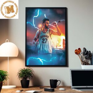 Jamal Murray Denver Nuggets An Arrow Can Only Be Shot Artwork Home Decor Poster Canvas