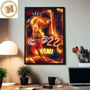 Jimmy Butler From The Miami Heat MVP Artwork Home Decor Poster Canvas