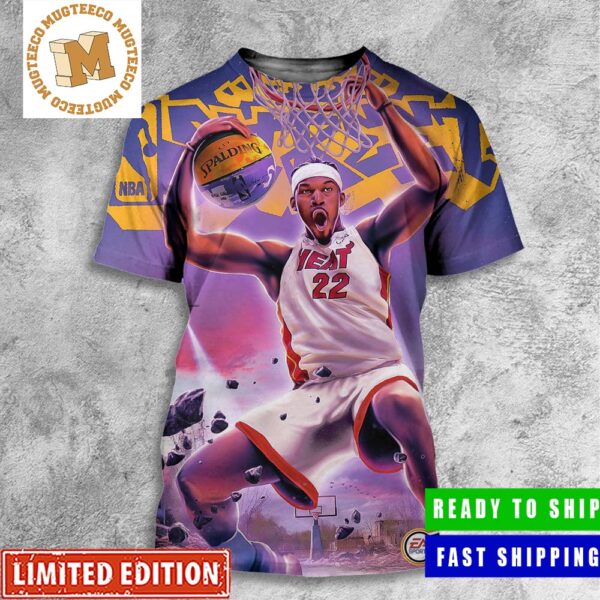 Jimmy Butler NBA Street Game Cover All Over Print Shirt