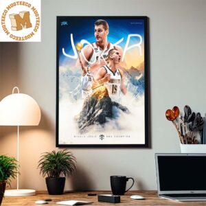 Joker Nikola Jokic NBA Champion Home Decor Poster Canvas