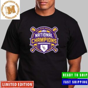 LSU Tigers 2023 NCAA Baseball The Powerhouse of College Baseball Logo Unisex T-Shirt