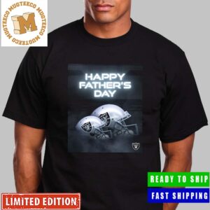 Las Vegas Raiders Happy Father’s Day To All The Dads Of Raider Nation Unisex T-Shirt
