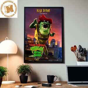 Leatherhead By Rose Byrne In Teenage Mutant Ninja Turtles Mutant Mayhem Home Decor Poster Canvas