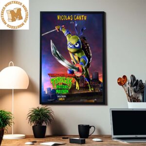 Leo By Nicolas Cantu In Teenage Mutant Ninja Turtles Mutant Mayhem Home Decor Poster Canvas