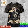 Linus Ullmark from The Bruins is the 2023 Vezina Trophy Winner in NHL Awards All Over Print Shirt