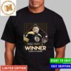 Linus Ullmark from The Bruins is the 2023 Vezina Trophy Winner in NHL Awards Unisex T-Shirt