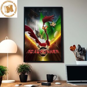 Looney Tunes The Birds Collide The Flash Movie Parody Home Decor Poster Canvas