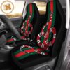 Luxury Gucci Signature Tiger Snaker Wolf And Bee In Beige Monogram Background Car Seat Covers