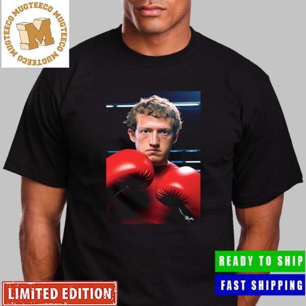 Mark Zuckerberg Wearing Gloves Vs Elon Musk Boxing Unisex T-Shirt