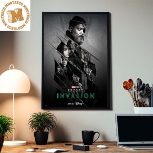 Marvel Studios Secret Invasion New Poster Home Decor Poster Canvas
