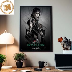 Marvel Studios' Secret Invasion (Paint Streak Poster - New Logo)