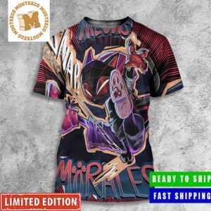 Meow Morales In Spider Man Across The Spider Verse All Over Print Shirt