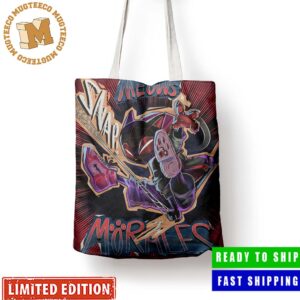 Meow Morales In Spider Man Across The Spider Verse Canvas Leather Tote Bag