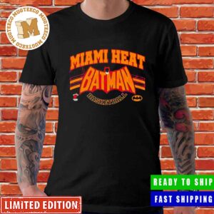 Miami Heat x Batman Basketball 2023 Unisex T-shirt