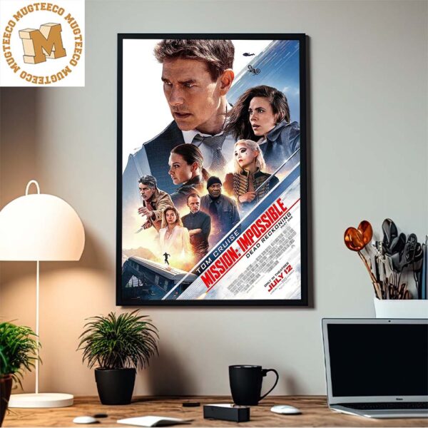 Mission Impossible Dead Reckoning Official Home Decor Poster Canvas