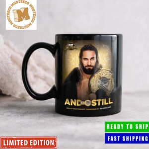 NXT Gold Rush Seth Rollins And Still World Heavyweight Championship Coffee Ceramic Mug