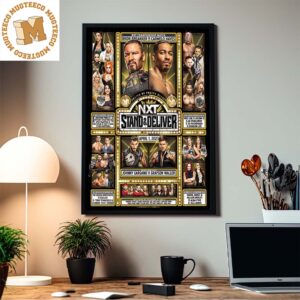 NXT Stand And Deliver 2023 All Matches Home Decor Poster Canvas
