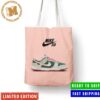 Travis Scott Utopia Album Logo Canvas Leather Tote Bag