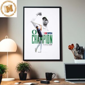 Oregon Men’s Golf Wynham Clark 2023 US Open Champion Home Decor Poster Canvas