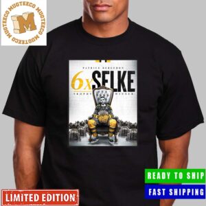 Patrice Bergeron The Selke King Still Reigns 6 Trophy Winner Vintage T-Shirt