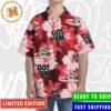 Hawaiian Beach Pattern Match Jordan 1 Spiderman Across the Spider Verse Hawaiian Shirt