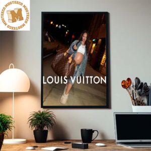 Rihanna Louis Vuitton Men Spring Summer 24 Home Decor Poster Canvas