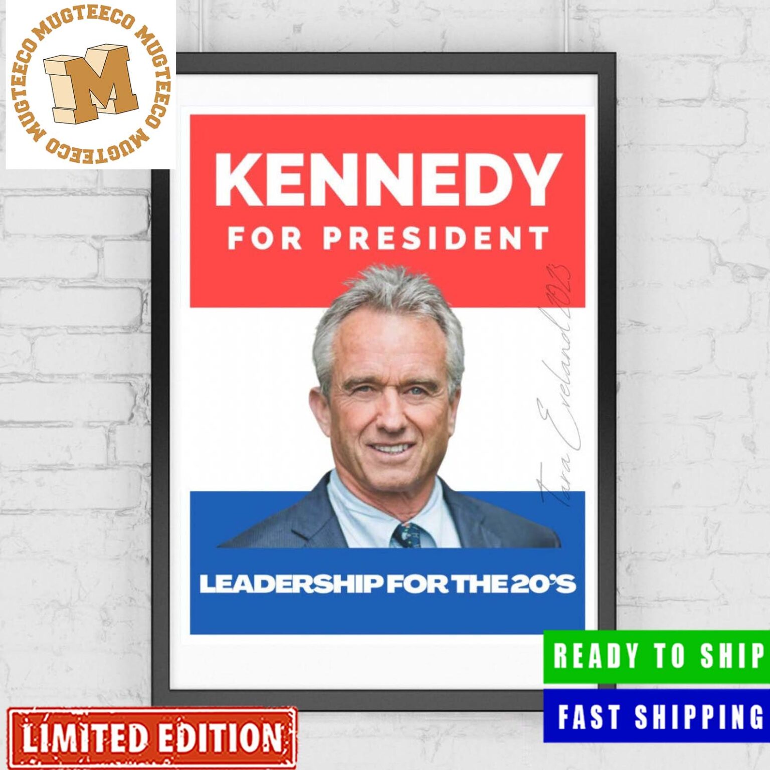 Kennedy For President Poster 2024 Bobbe Chloris
