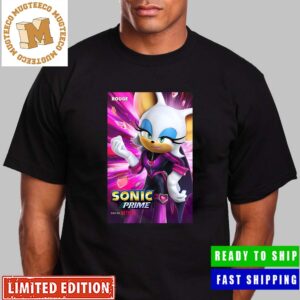 Rouge In Sonic Prime Exclusive Character Poster Classic T-Shirt