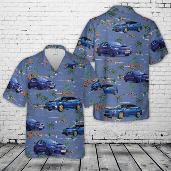 SUBARU Wrx Sti JDM Hawaiian Shirt