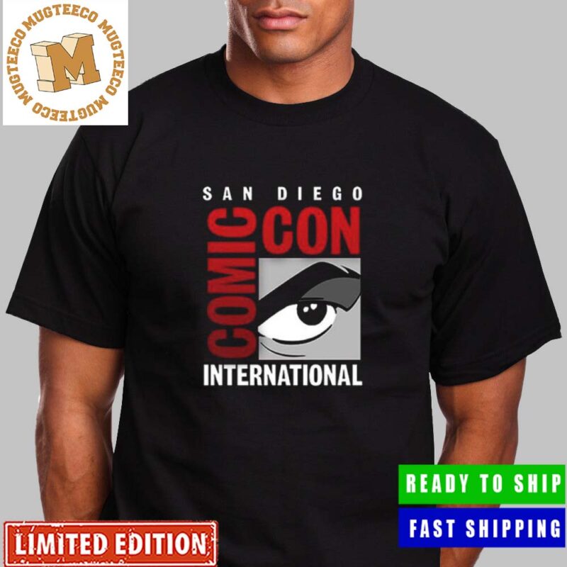 SDCC San Diego Comic Con International Convention Black T-shirt